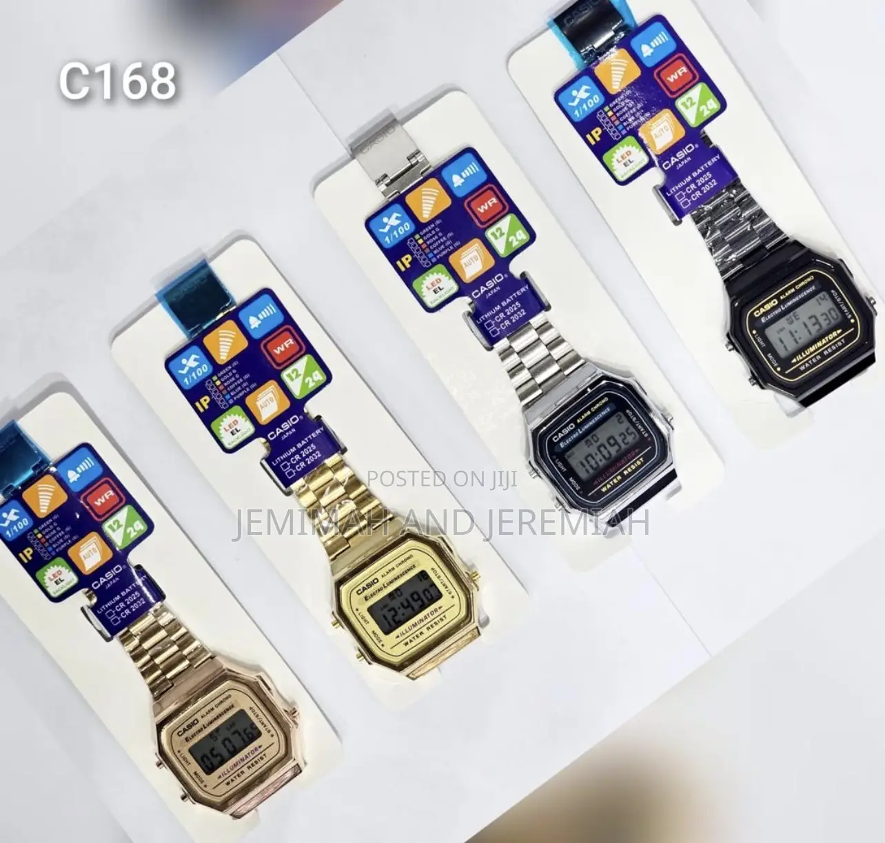 Casio Stainless Steel Digital Watch
