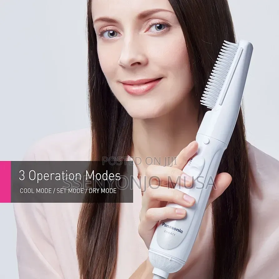 Panasonic Hair Styler Blow Brush Eh-Ka11 – 3 Heat Settings, White