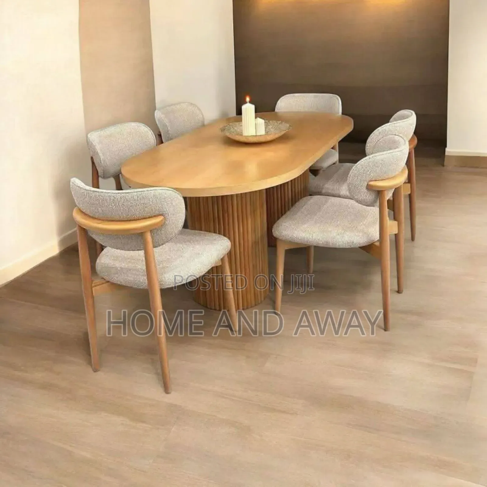 Dining Sets/American Wooden 6 Seaters Dining Table Sets in All Colours