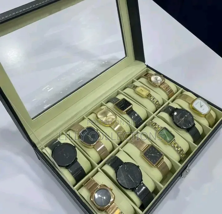 12 Slots Watch Organizer