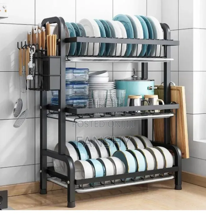 Original Durable 3-Tier Aluminum Rack