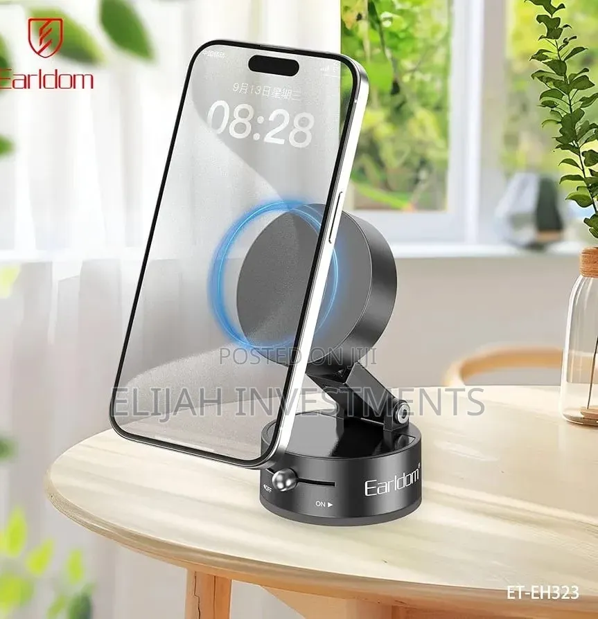 Earldom Foldable Magnetic Suction Car Phone Holder