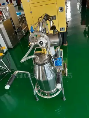 High Capacity Double Bucket Milking Machine