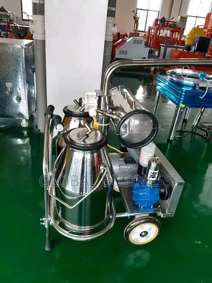 High Capacity Double Bucket Milking Machine