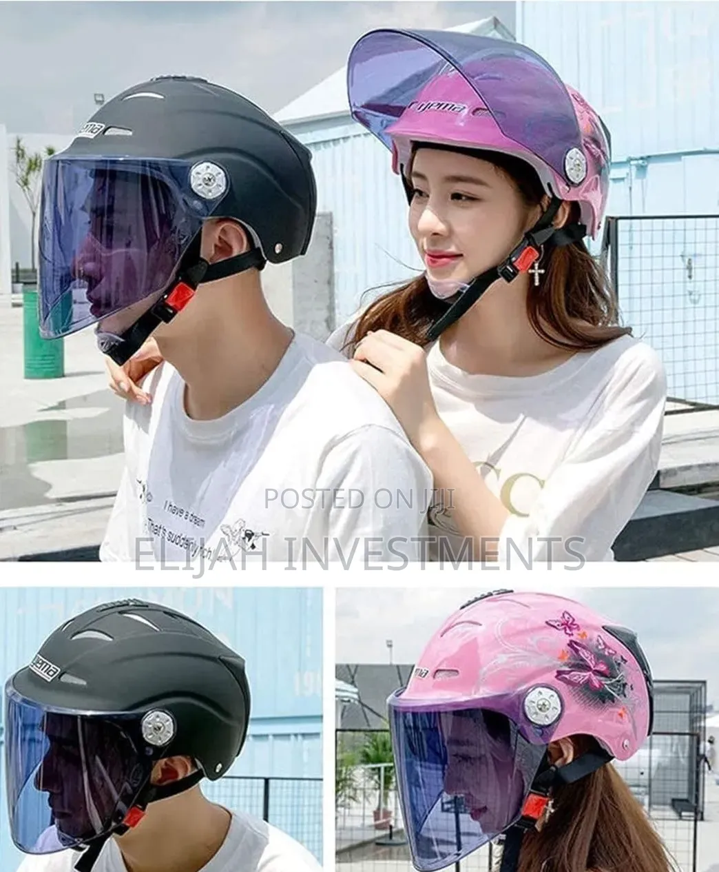 Open-face Motorcycle Or Scooter Helmet