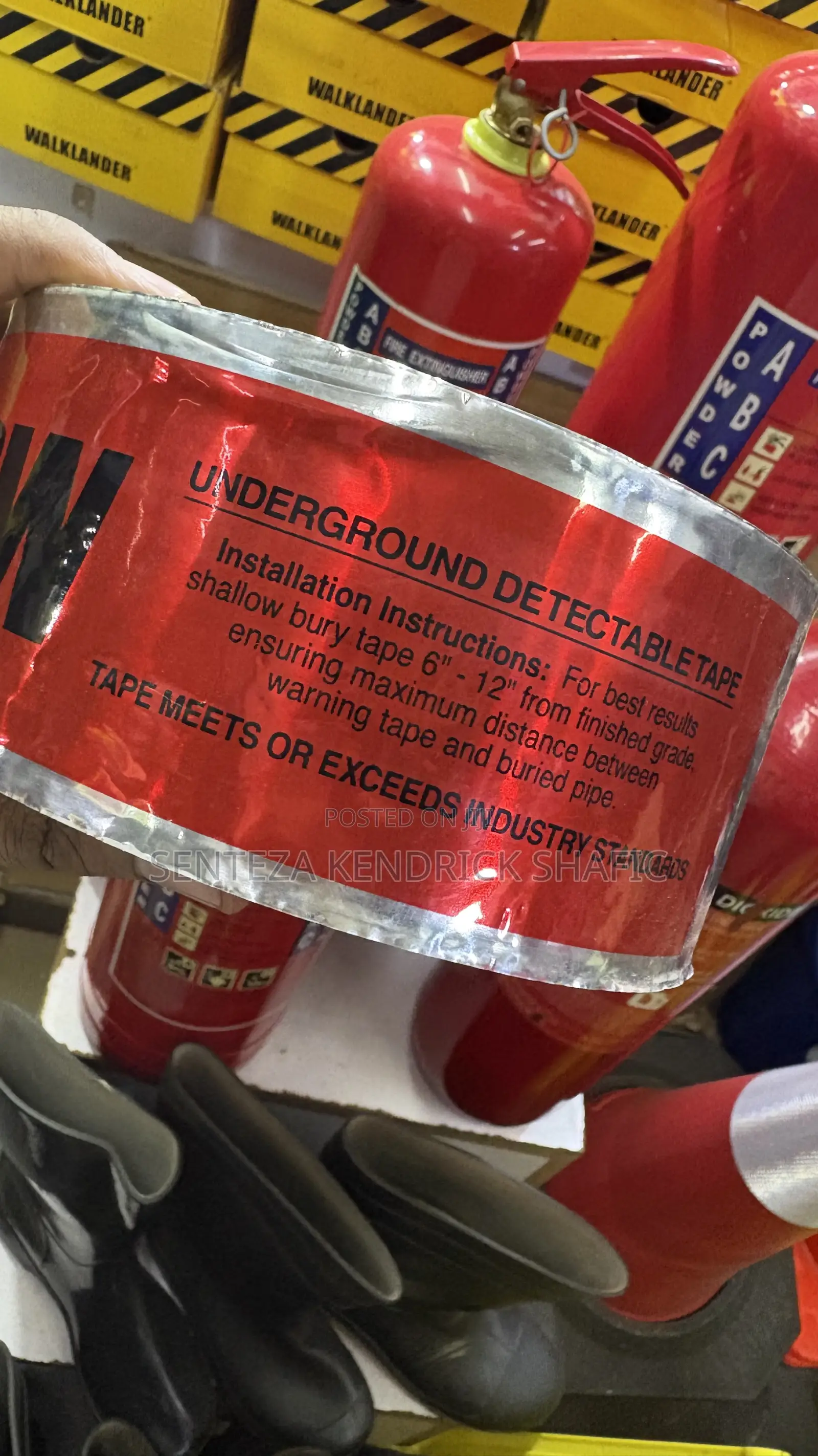 Heavy-duty Caution Tape (Safety Warning Tape)