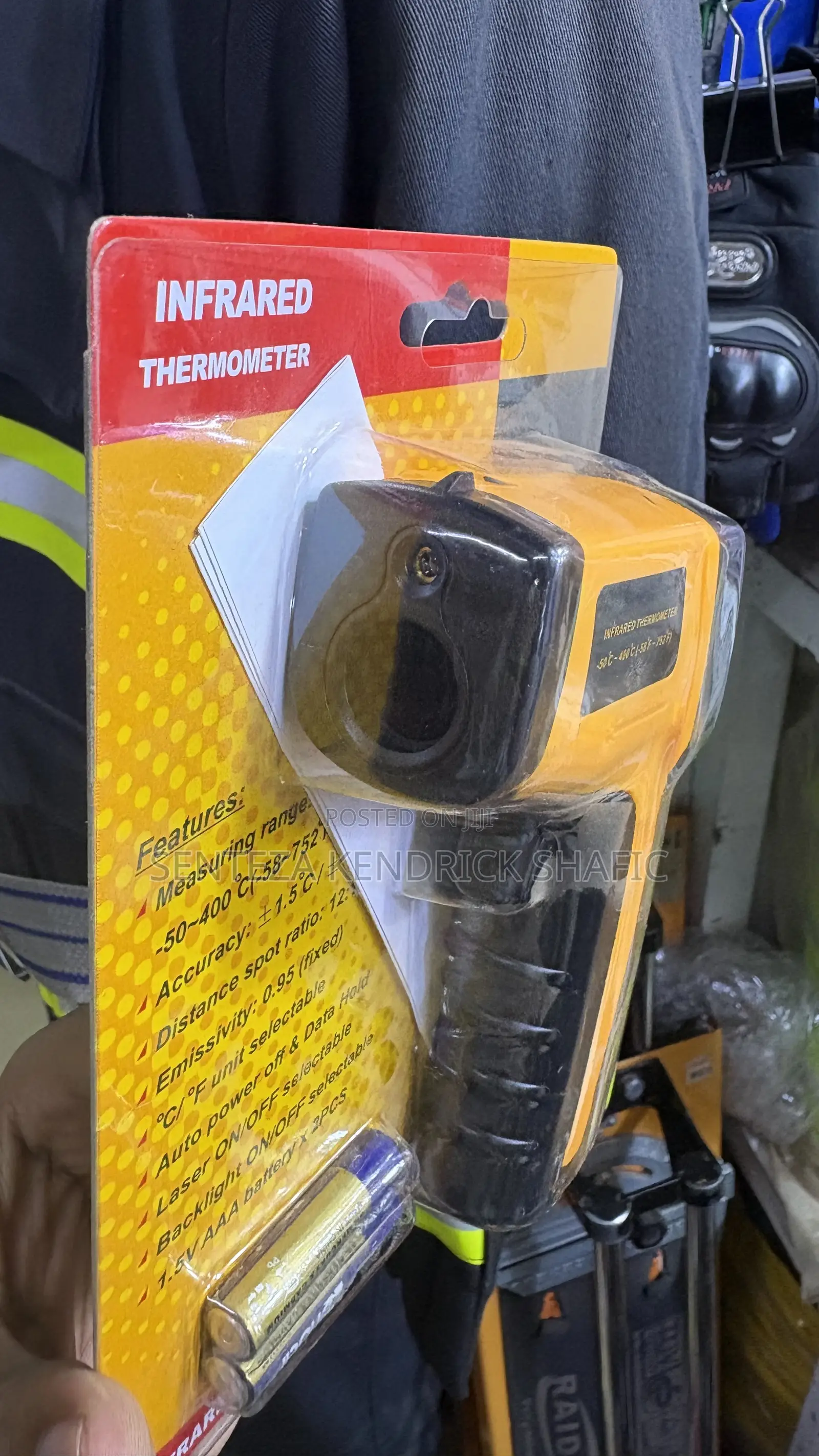 Infrared Thermometer Gun (Non-contact Temperature Meter)