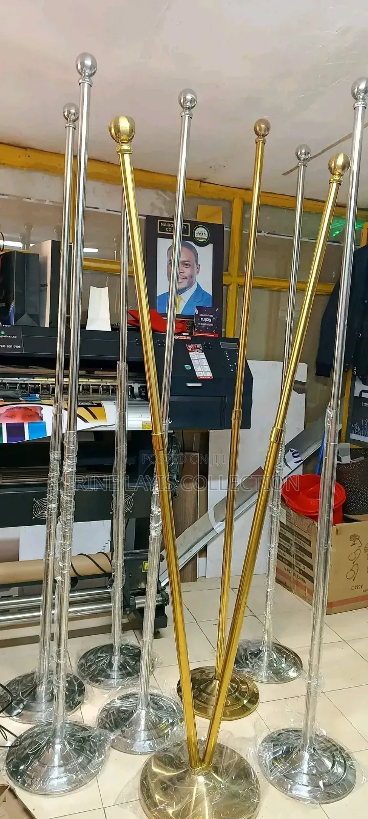 Stainless Steel Office Flag Poles