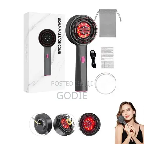 3 in 1 Electric Hair Oil Applicator Scalp Massager Comb,