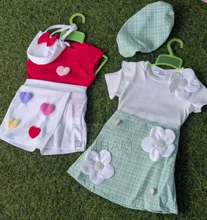 Girls 6pc Clothing Set (6m to 3yrs)