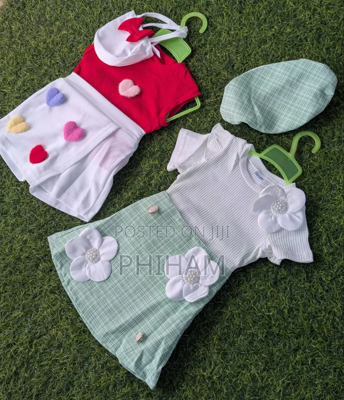 Girls 6pc Clothing Set (6m to 3yrs)