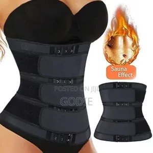 Waist Trainer Slimming Belt-Black