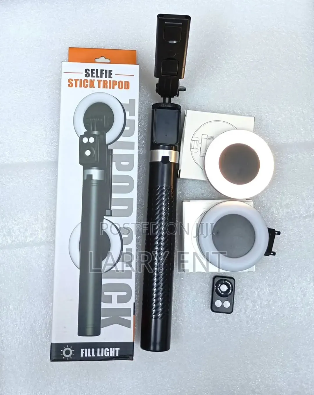 Led Selfie Stick Tripod | Bluetooth Remote | Adjustable 1.2meters