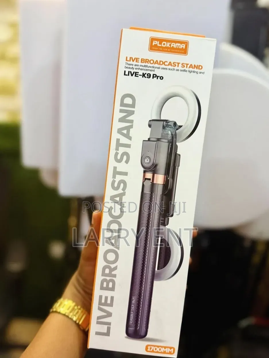 Selfie Stick With Dual Lights | Phone Stand | Remote Control