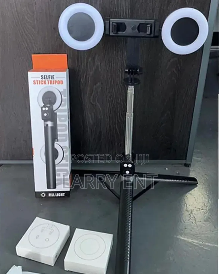 1.2meters Selfie Stick Tripod | Led Lights | Bluetooth Control