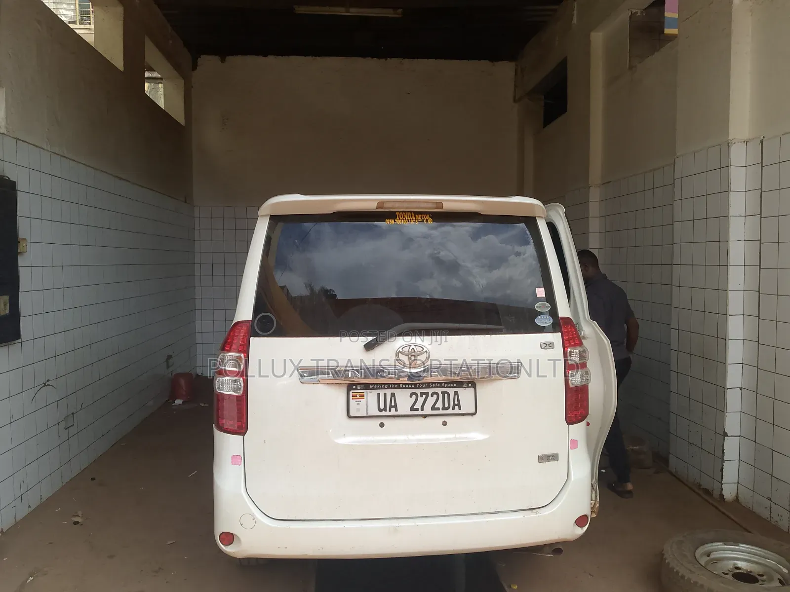 White Noah for Hire Self Drive