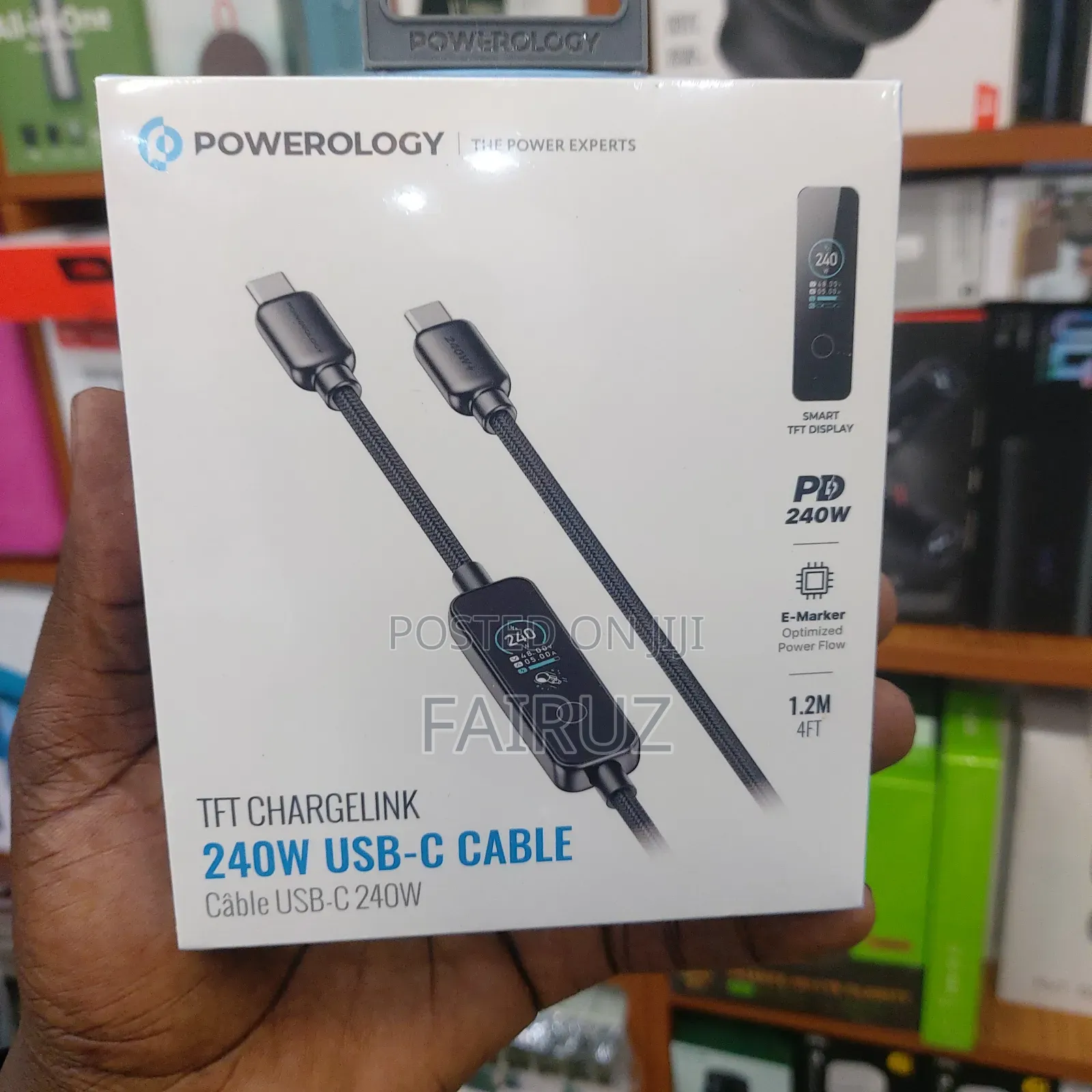 TFT Chargerlink 240w Usb-C Powerology