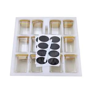 12pcs Spice Jar Kitchen Rack