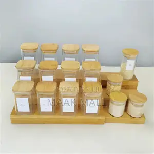 12pcs Spice Jar Kitchen Rack