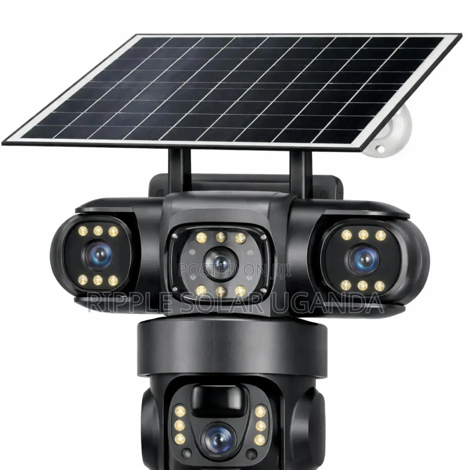 S28 3 Lens Solar CCTV Camera Wifi PTZ Night Vision Security Camera