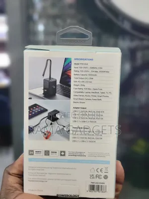Powerology 2500w Universal Travel Adapter
