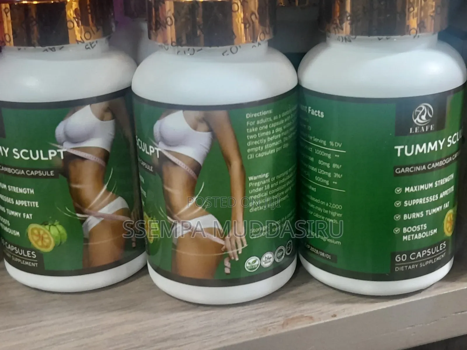 Tummy Sculpt Garcinia Cambogia Dietry Supplement 60 Capsules