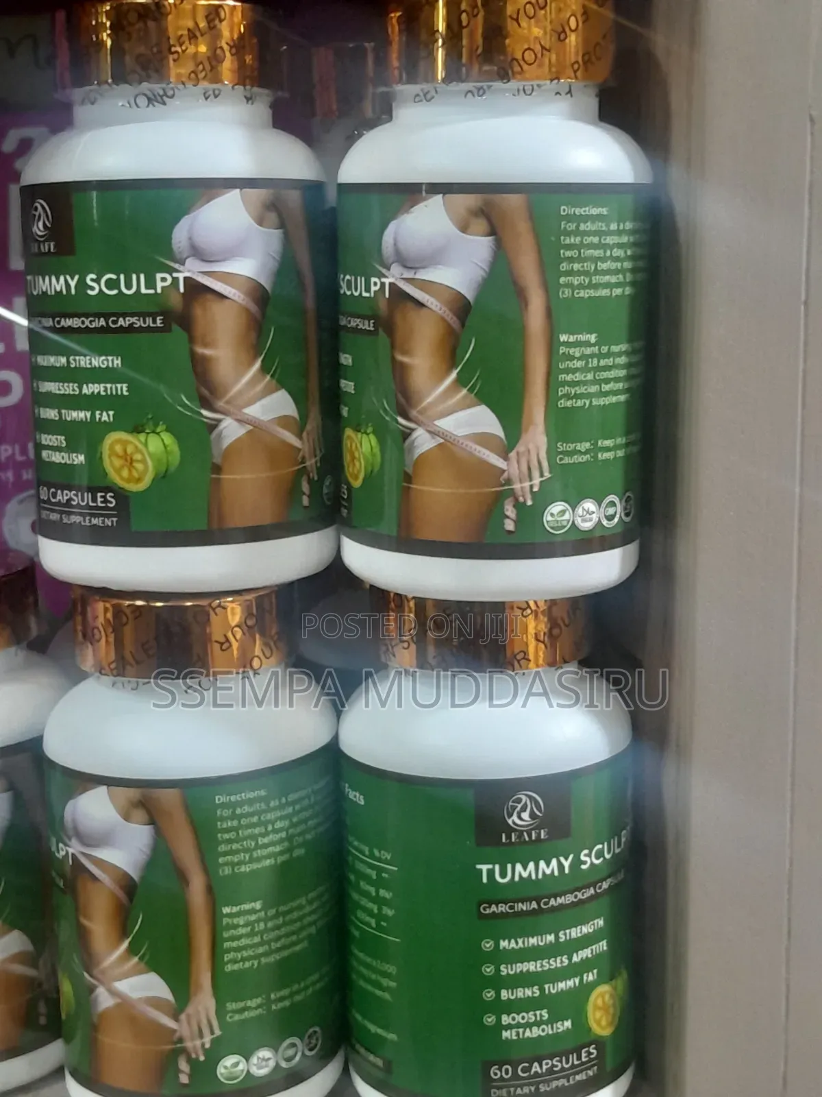 Tummy Sculpt Garcinia Cambogia Dietry Supplement 60 Capsules
