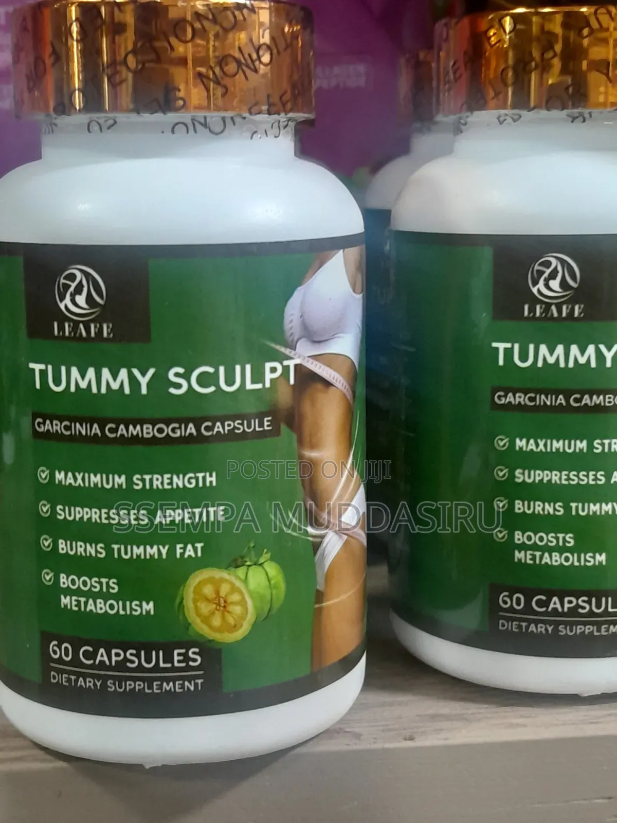 Tummy Sculpt Garcinia Cambogia Dietry Supplement 60 Capsules