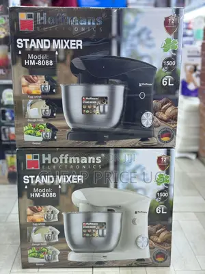 Hoffmans Electronics 6l Stand Mixer, Model Hm-8088.
