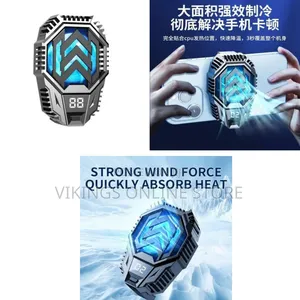High-Performance Smartphone Cooling Fan / Radiator - Multicolor
