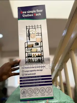 New Simple Floor Clothes Rack