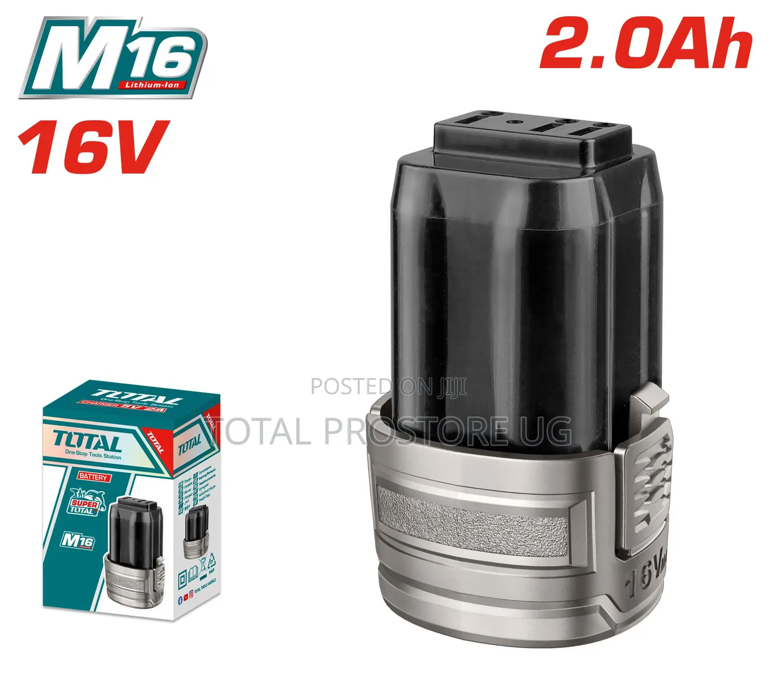 Lithium-Ion Battery Pack 2.0ah 16v