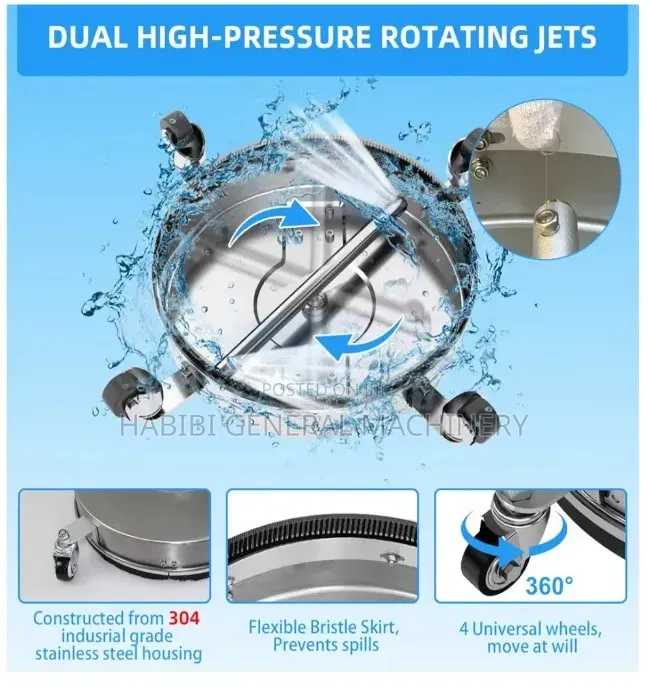 Pavement Cleaner/Tiles Floor/High Pressure Washer/Carpet Cleaner