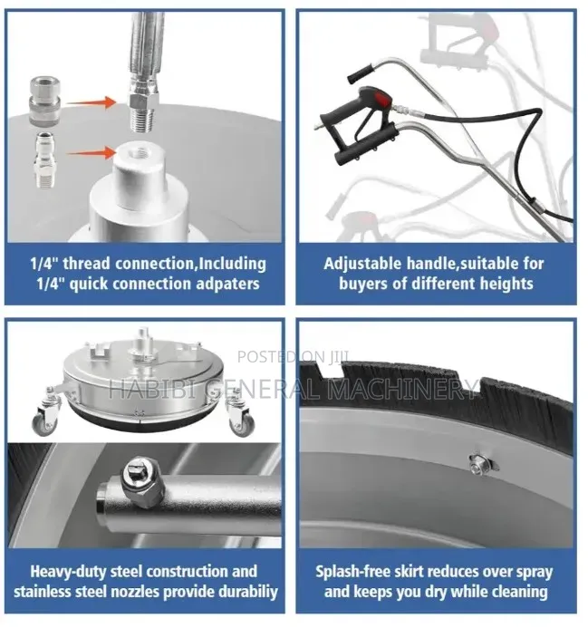 Pavement Cleaner/Tiles Floor/High Pressure Washer/Carpet Cleaner