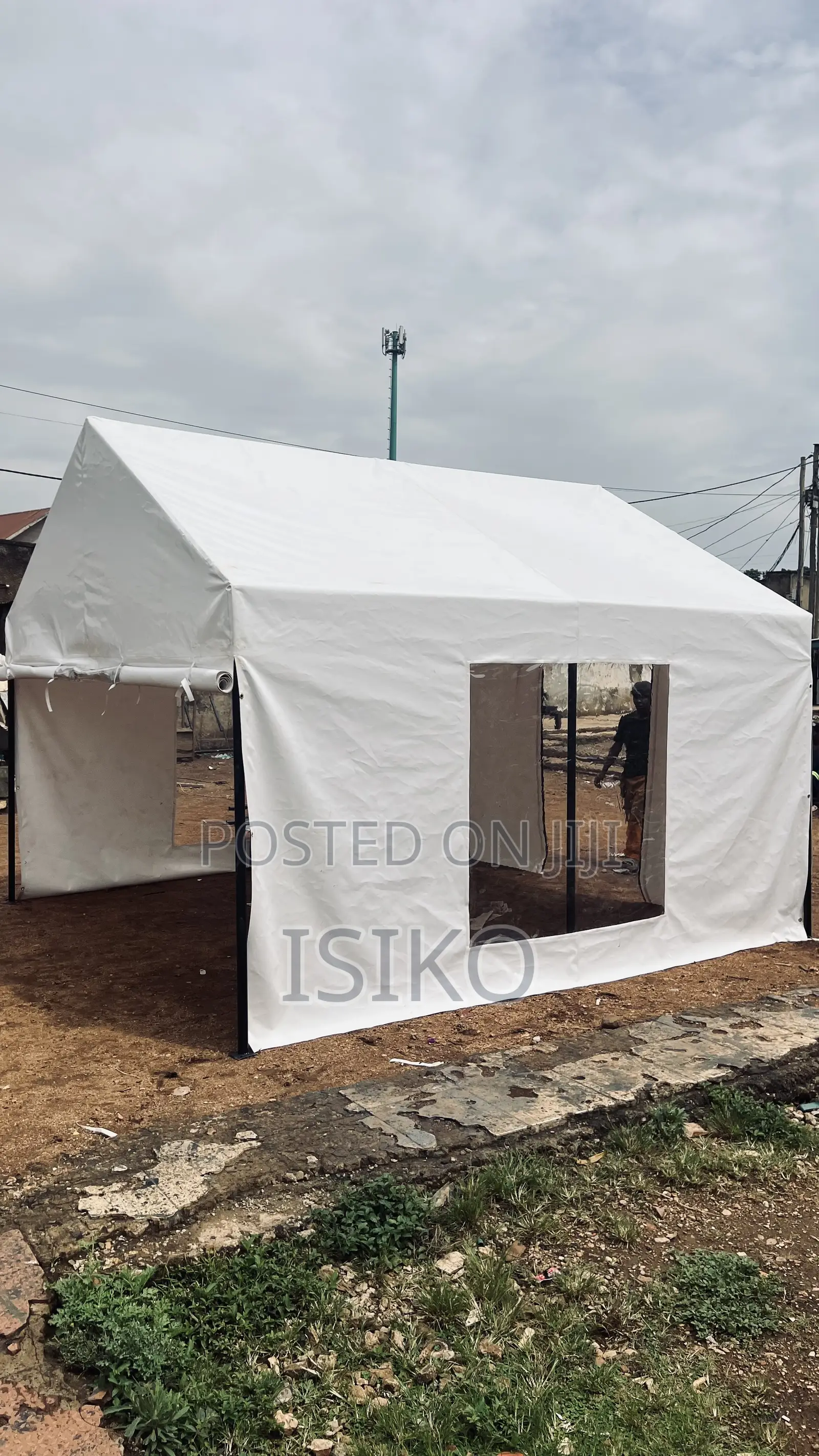 A 4m by 4m Clinical Tent