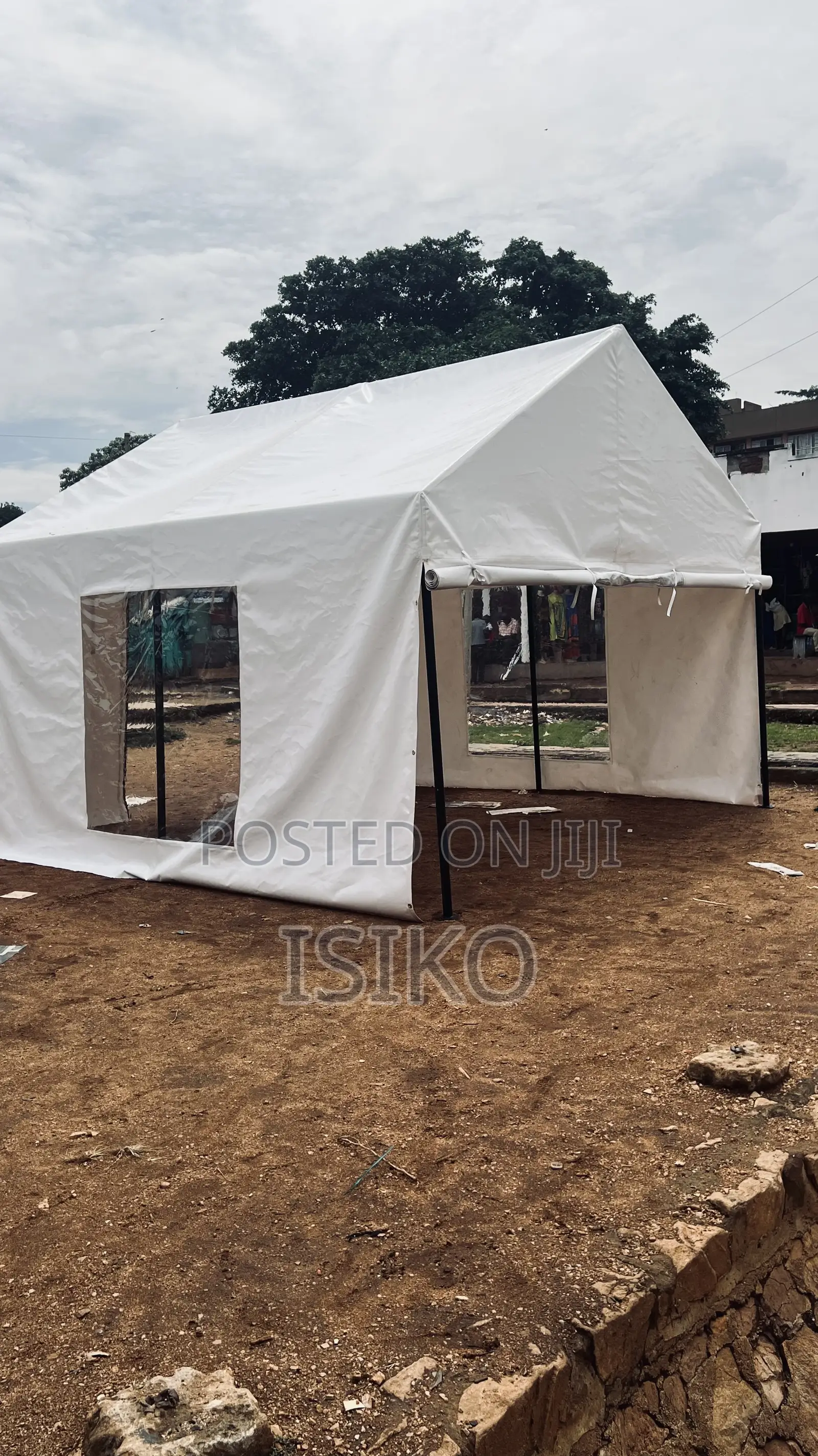 A 4m by 4m Clinical Tent