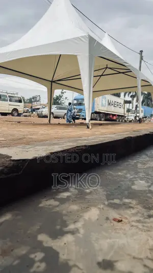 A Pure White Party Tent