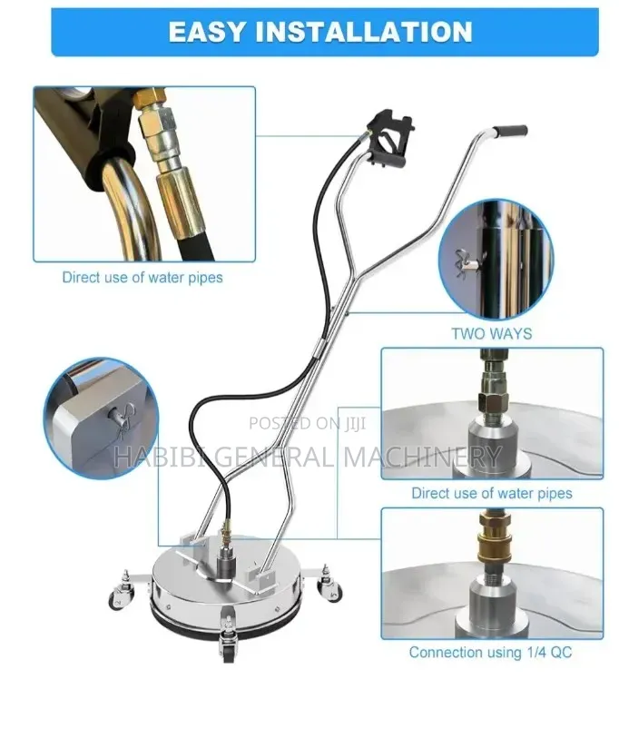 Compound Washer/Carpet Cleaner/ Pressure Floor/Tile/Driveway Cleaner