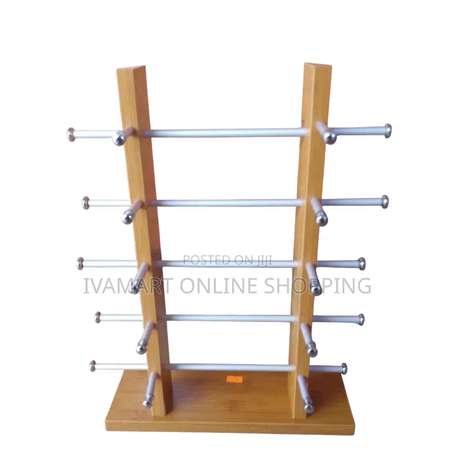 Wooden Sunglasses Display Stand - Holds 10 PCS