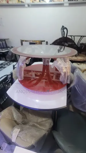 Round Center Glass Table