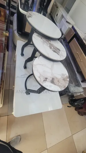 Coffee Marble Round Table