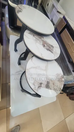 Coffee Marble Round Table