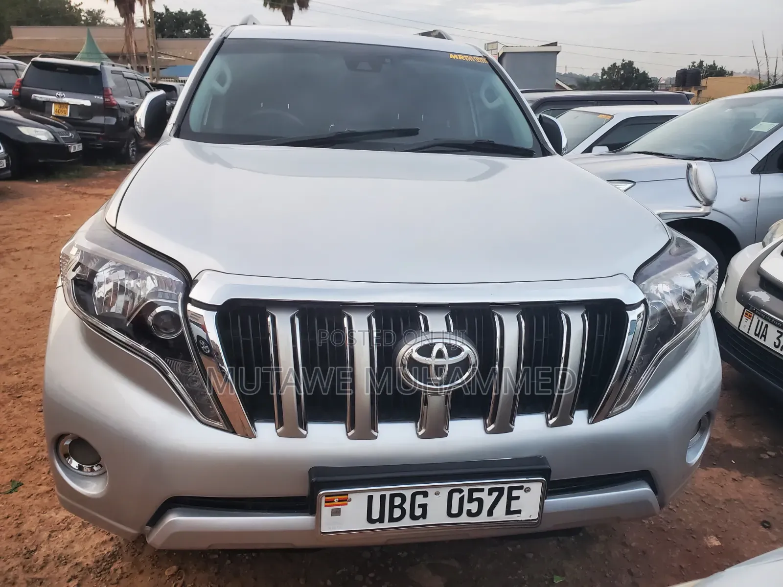 Toyota Land Cruiser Prado 2014 Silver