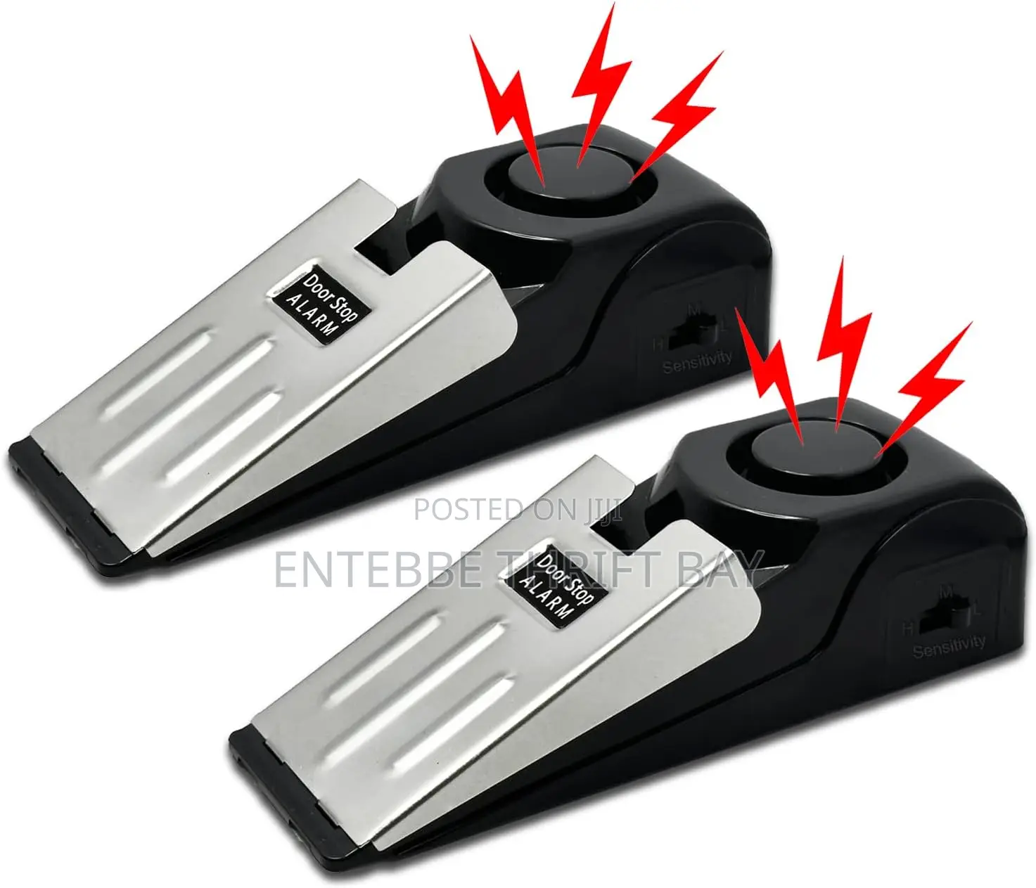 Door Stopper Floor Wedge Security Alarm