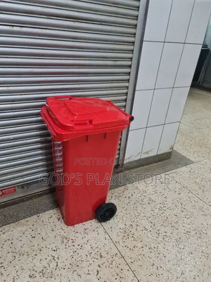 Conquered 120litres Plastic Dust Bins Plastic Dust Bins