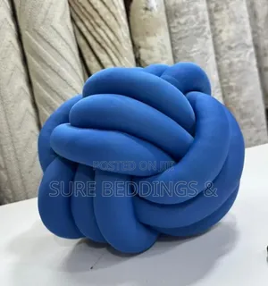 Blue Knot Cushion