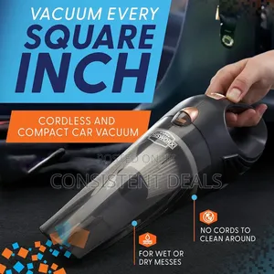 Cordless Car Vacuum - Portable, Mini Handheld Vacuum