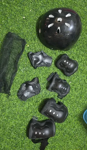 Kids Biking Helmet Set