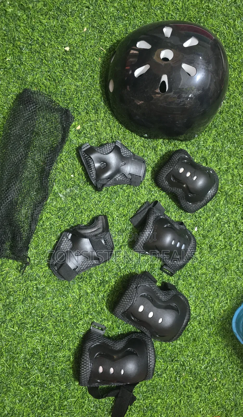 Kids Biking Helmet Set
