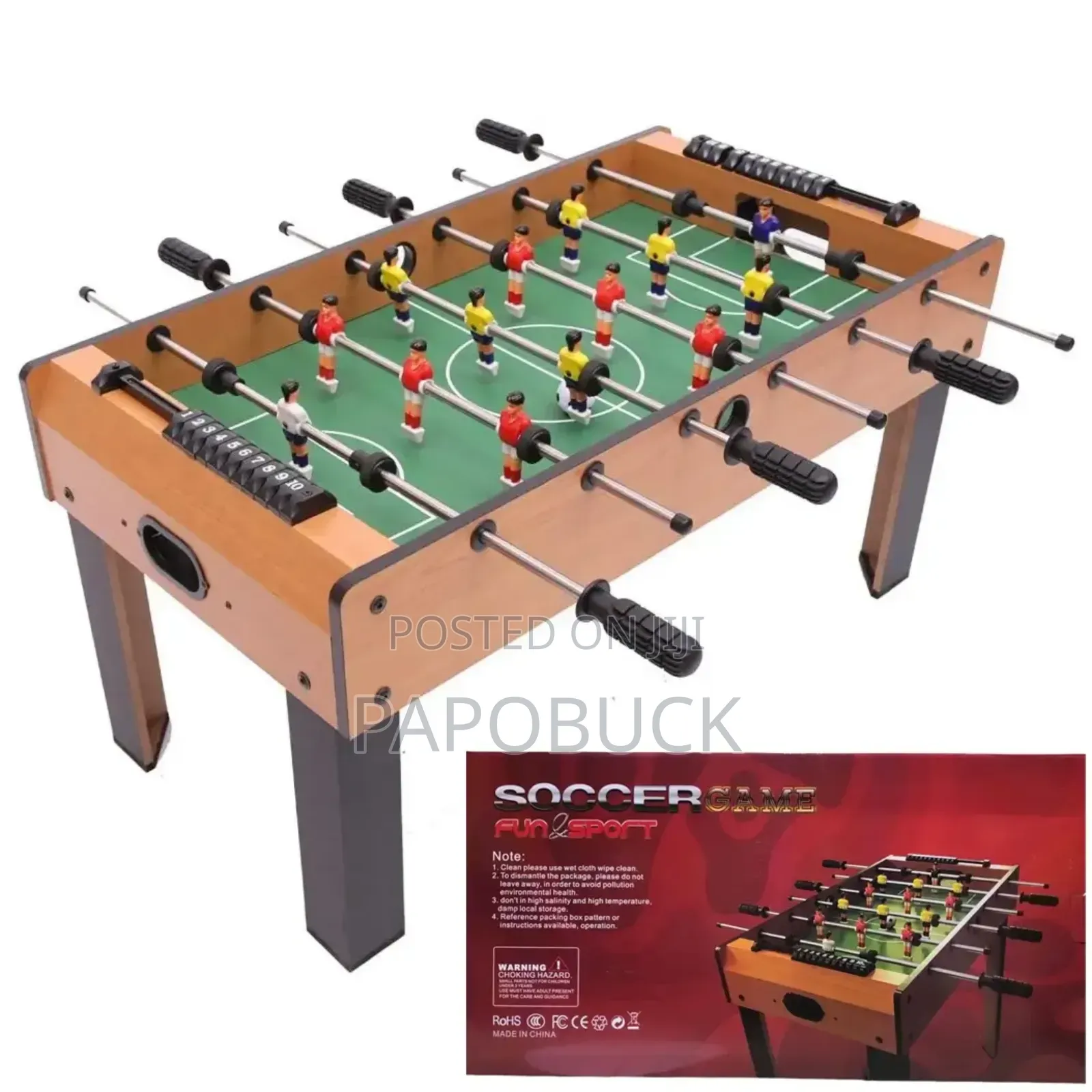 Tabletop Foosball (Table Soccer) Game Set